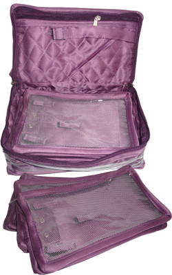 

Afrose Cosmetic Pouch(Purple)