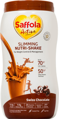 

Saffola Active Swiss Chocolate Slimming Nutri-Shake(400 g)