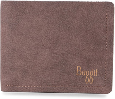Baggit Men Brown Artificial Leather Wallet(6 Card Slots)