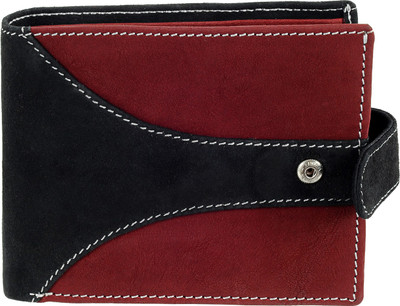 

Leather Bull Men Red Genuine Leather Wallet(6 Card Slots), Tan1