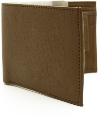 

NieTz Men Tan Genuine Leather Wallet(4 Card Slots)