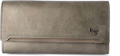 

Baggit Women Casual Grey Artificial Leather Wallet(6 Card Slots), Iron