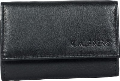 Calfnero Men Blue Genuine Leather Card Holder(9 Card Slots)