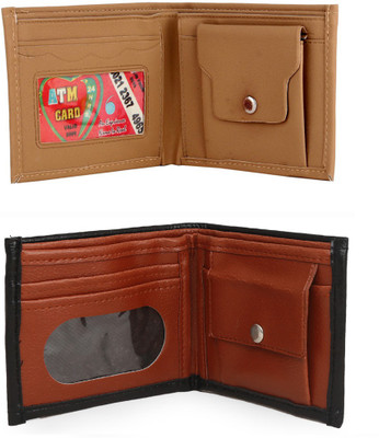 

ABLOOM Men Black Genuine Leather Money Clip(6 Card Slots)