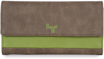 

Baggit Women Brown Artificial Leather Wallet(6 Card Slots)
