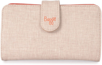 

Baggit Women Casual Beige Artificial Leather Wallet(6 Card Slots), Offwhite