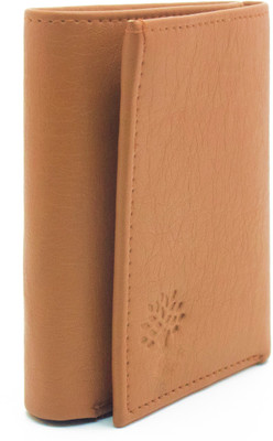

Tony Brown Men Tan Genuine Leather Wallet(4 Card Slots)