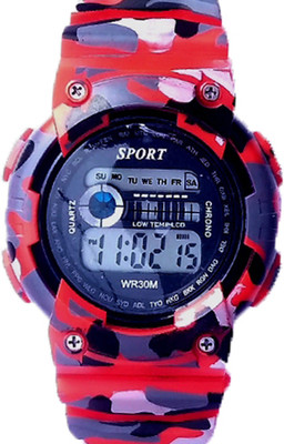 

MPA Sports Red Army,Date Display,with Light kids, Alarm Watch - For Boys & Girls
