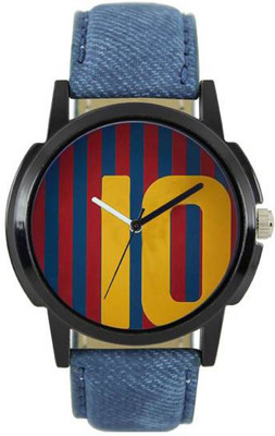 

Rage Enterprise New Designer NO.10 Dial Leather Strap Boys Watch - For Men