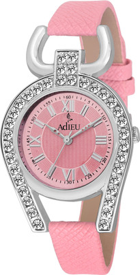

Adieu Crystal Pink Dial Women's Watch Watch - For Women