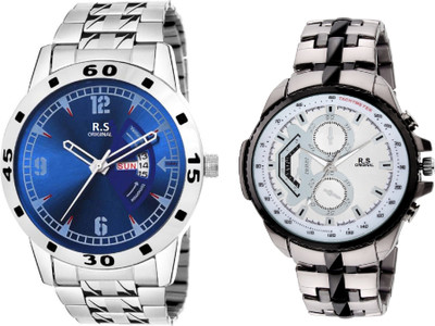 

R S Original RSO-3012 DAY AND DATE BLUE WATCH FOR MEN Watch - For Men