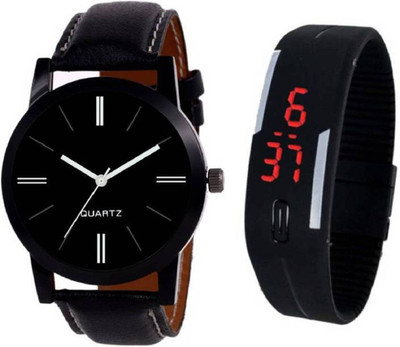 

iDIVAS ALK 53385 good friends stylish Combo watch With 1 year Warranty Watch - For Men