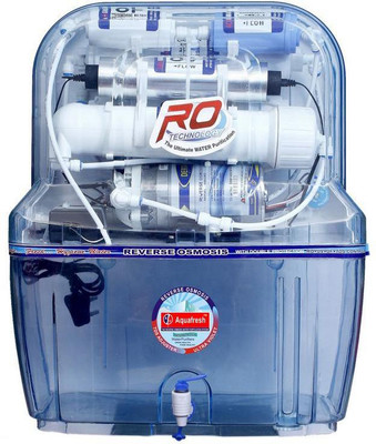 

Aqua Fresh AQUA TRANSPRENT 15 L RO + UV + UF + TDS Water Purifier(White)