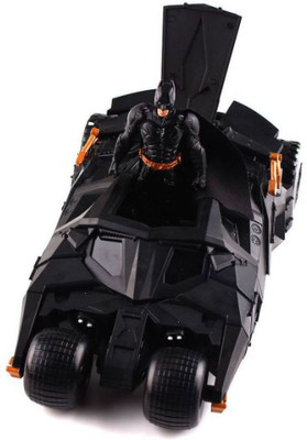 

ZenShanti The Dark Knight Batman Action Figure and Tumbler Batmobile Car | Toys | Gifts(Black)