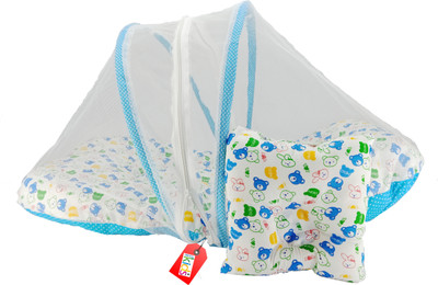 

Anmol Kids International Premium Sky Teddy Printed Premium Skin Friendly Well Cushioned 07 Baby Bed Crib(Fabric, Multicolor)