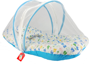 

Anmol Kids International Premium Sky Teddy Printed Premium Skin Friendly Well Cushioned 05 Baby Bed Crib(Fabric, Multicolor)