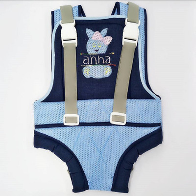 

babique Denim Strong Belt Bag Baby Carrier Baby Carrier(sky, Front carry facing out)