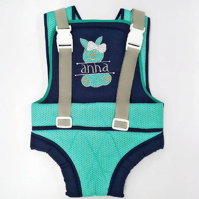 babique Denim Strong Belt Bag Baby Carrier Baby Carrier(Green, Front carry facing out)