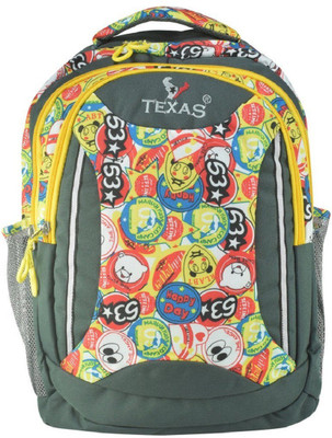

Texas USA Exclusive Imported Designer BackPack 29 L Backpack(Black, Yellow), Multicolor