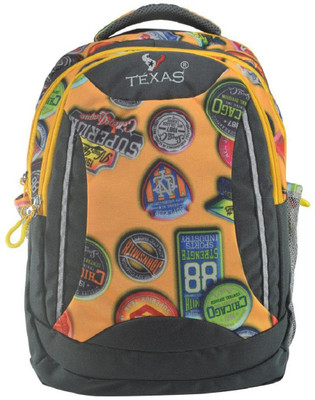 

Texas USA Exclusive Imported Designer BackPack 29 L Backpack(Orange, Black), Multicolor