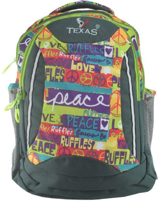 

Texas USA Exclusive Imported Designer BackPack 29 L Backpack(Green, Purple, Red), Multicolor