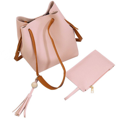 

Glamaritz PU Sling Bag Sling Bag(Pink, 4 L)