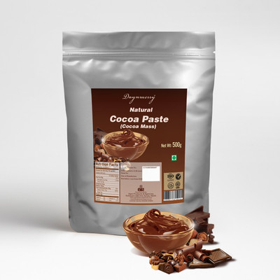 

Daynmerry Natural Cocoa Paste Cocoa Semi Solid(500 g)