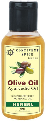 

Continent Spice Khadi Olive Oil (Body and Essential Oil) -CS682005(50 ml)