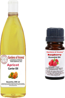 

Gardens Of Aroma Apricot Carrier Oil And Raspberry Essential Oil(210 ml)