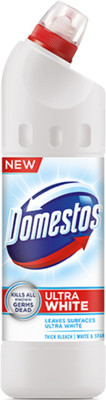 

DOMESTOS ULTRA WHITE & SPARKLE BLEACH ULTRA WHITE(750 ml)