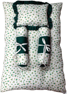 

Rainbow Bazzarr Cotton Bedding Set(White)