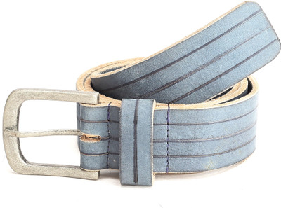 

Newport Men Blue Genuine Leather Belt