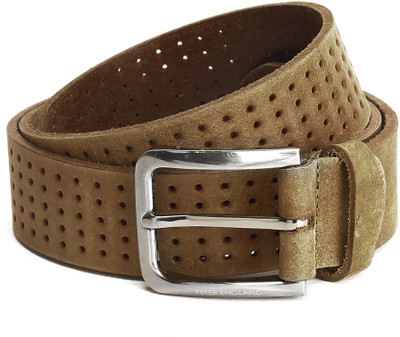 

Peter England Men Brown Genuine Leather Belt