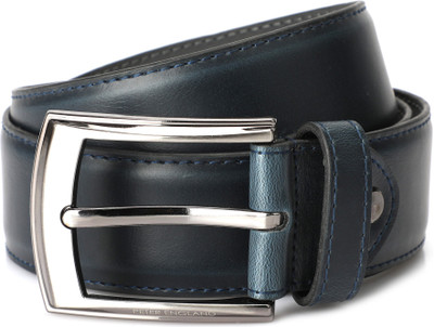 

Peter England Men Blue Synthetic Belt, Navy