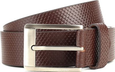 

Peter England Men Brown Genuine Leather Belt