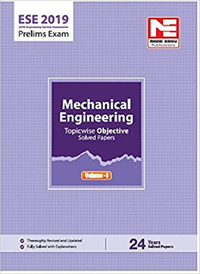 ESE 2019 Prelims Exam:Mechanical Engineering - Topicwise Objective Sol(English, Paperback, unknown)