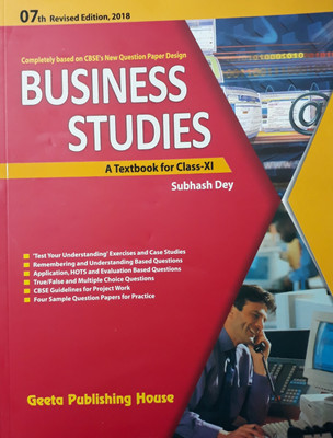 BUSINESS STUDIES A TEXTBOOK FOR CLASS-XI(English, Paperback, SUBHASH DEY)