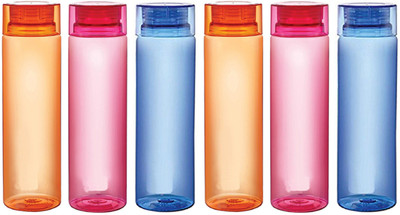 KUBER INDUSTRIES 1000 ml Plastic Bottle(Pack of 6, Multicolor)