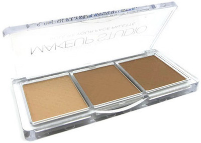

One Personal Care Make Up Studio, Sculpt Your Face Palette (Highlight, Contour, Bronze)(Brown, Beige)