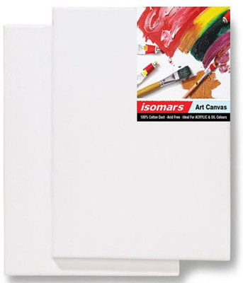 

Isomars Painting 16"x20" Cotton Medium Grain Canvas Pad (Set of 2)(White)