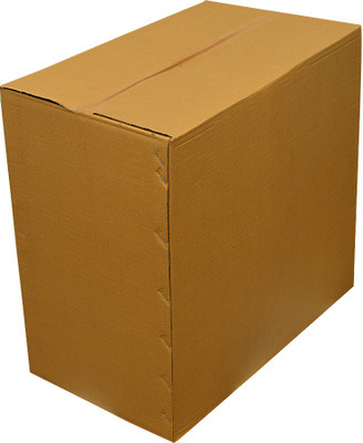 

Khushi Printers and Packers Corrugated Cardboard Packaging Box(Pack of 10 Beige)