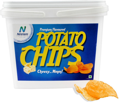 

Neelam Foodland Box Pack Premium Flavoured cheesy Potato Chips, 200g Chips(200 g)