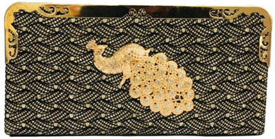 

gcompany Party Black, Gold Clutch