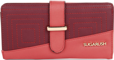 

SUGARUSH Casual Orange Clutch