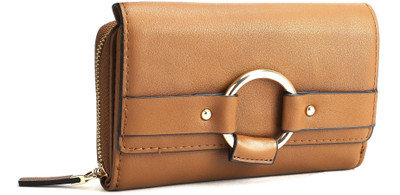 

Accessorize Casual Brown Clutch