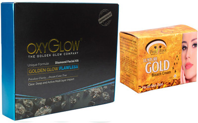 

Pink Root BLEACH CREAM WITH FACIAL KIT(Set of 2)