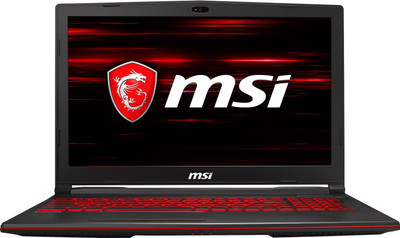 Image of MSI GV Core i7 8th Gen Gaming Laptop which is one of the best laptops under 80000