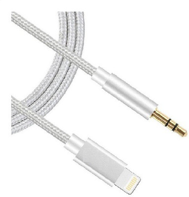 

FKU 8 Pin to 3.5 AUX Audio Lightning Cable(White)