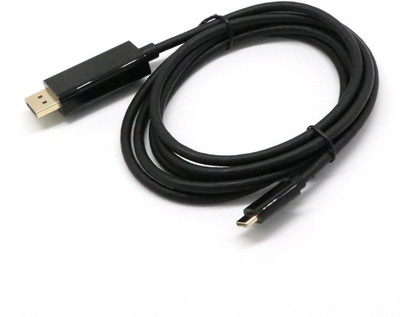 

Microware USB 3.1 Type-C to DisplayPort DP Cable Male to Male 1.8m USB C Type Cable(Black)