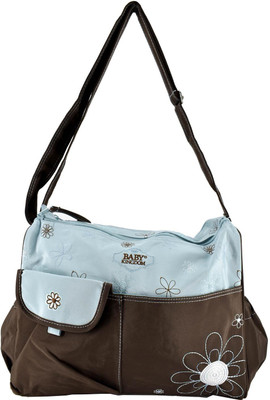 

SHOPNJAZZ Baby Mother - Mother Bag with Diaper Changing Mat - Blue/Brown Mother Bag(Multicolor)